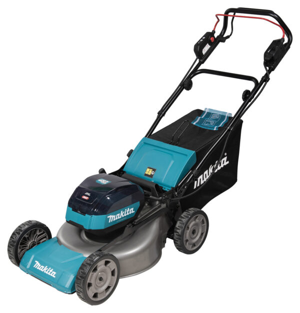 Akumuruniiduk 40Vmax XGT, BL-mootor, 48cm, 2X5,0Ah Li-ion DC40RC, Iseliikuv, 4/1 (Niitmine, Kogumine, Multsimine, Külgväljavise) Metallist korpus! – Makita