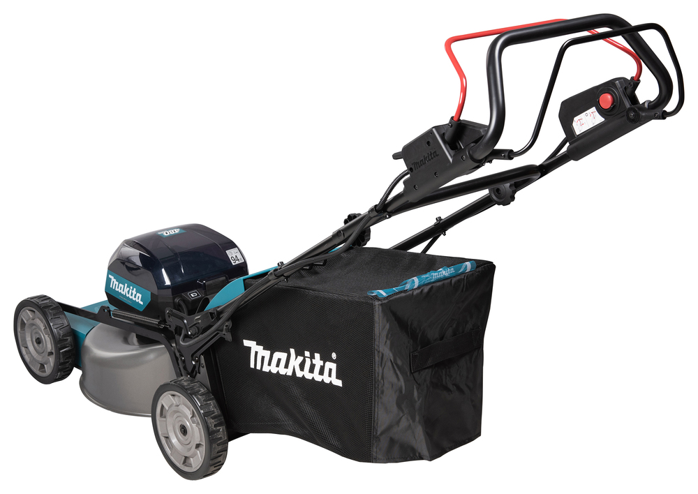 Akumuruniiduk 40Vmax XGT, BL-mootor, 48cm, 2X5,0Ah Li-ion DC40RC, Iseliikuv, 4/1 (Niitmine, Kogumine, Multsimine, Külgväljavise) Metallist korpus! – Makita