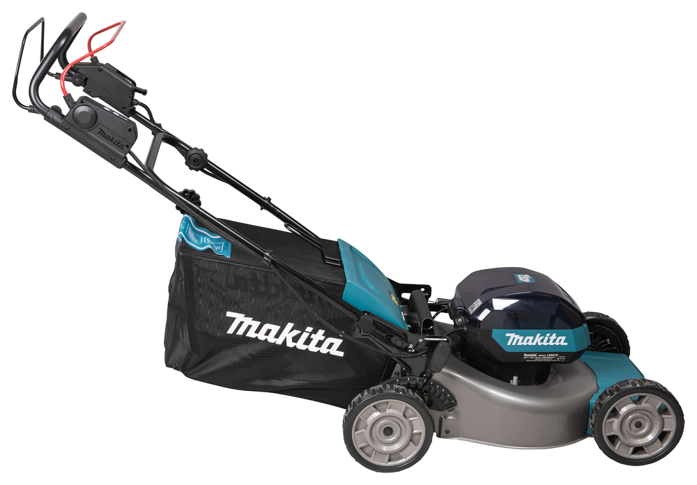 Akumuruniiduk 40Vmax XGT, BL-mootor, 48cm, 2X5,0Ah Li-ion DC40RC, Iseliikuv, 4/1 (Niitmine, Kogumine, Multsimine, Külgväljavise) Metallist korpus! – Makita