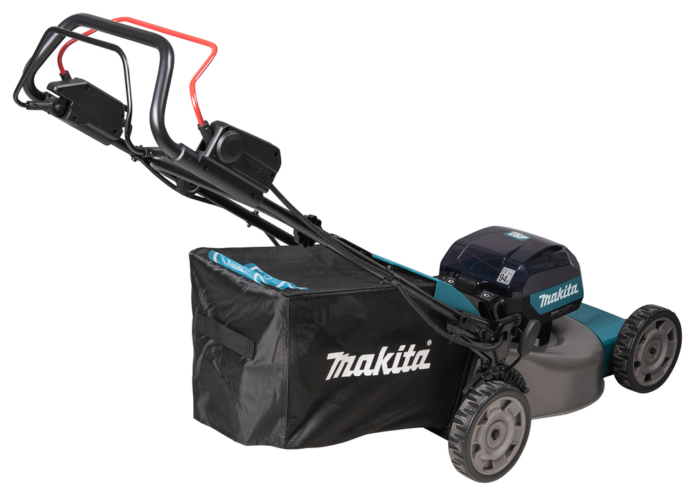 Akumuruniiduk 40Vmax XGT, BL-mootor, 48cm, 2X5,0Ah Li-ion DC40RC, Iseliikuv, 4/1 (Niitmine, Kogumine, Multsimine, Külgväljavise) Metallist korpus! – Makita