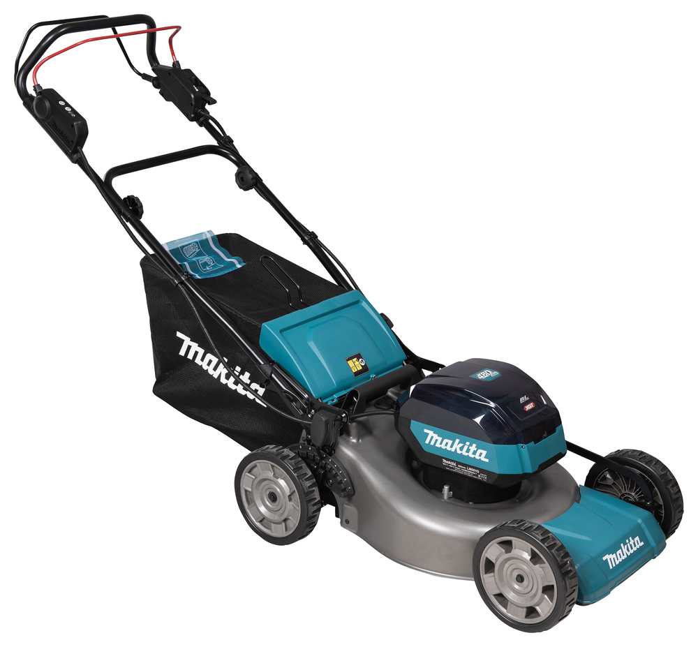 Akumuruniiduk 40Vmax XGT, BL-mootor, 48cm, 2X5,0Ah Li-ion DC40RC, Iseliikuv, 4/1 (Niitmine, Kogumine, Multsimine, Külgväljavise) Metallist korpus! – Makita