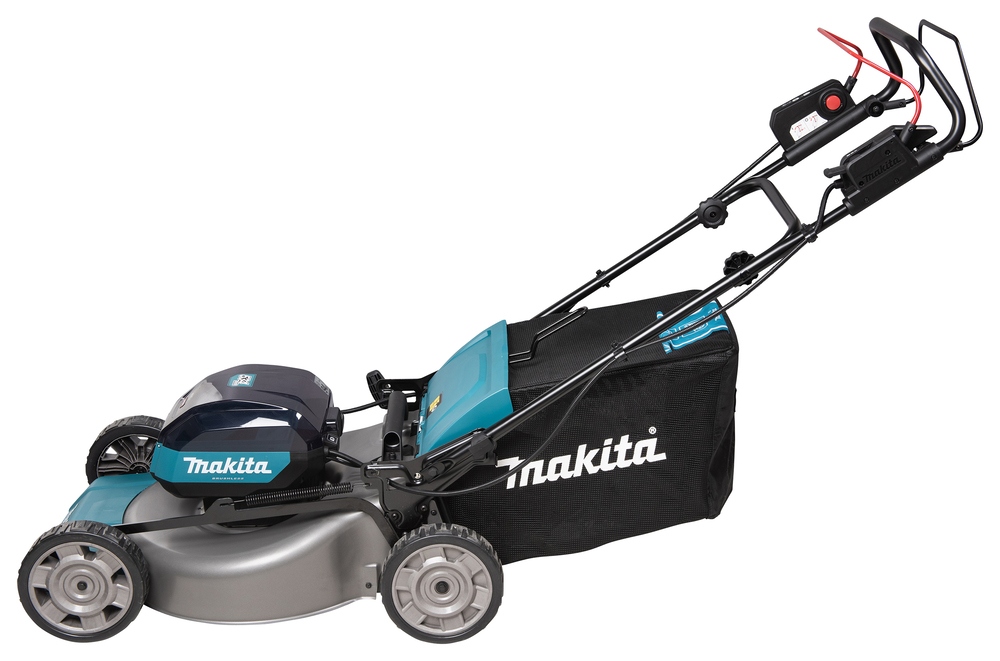 Akumuruniiduk 40Vmax XGT, 2X5,0Ah Li-ion DC40RC, BL-mootor, 53cm, Iseliikuv, 4/1 (Niitmine, Kogumine, Multsimine, Külgväljavise) Metallist korpus! – Makita