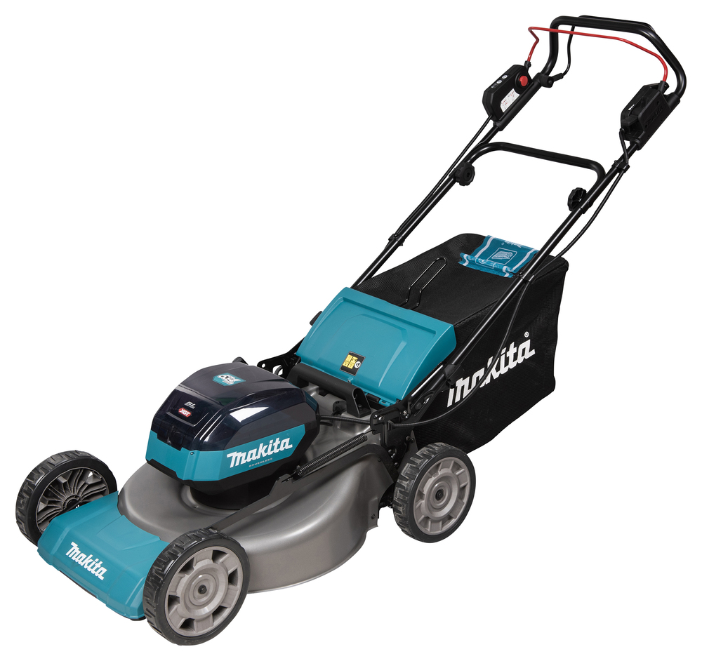 Akumuruniiduk 40Vmax XGT, 2X5,0Ah Li-ion DC40RC, BL-mootor, 53cm, Iseliikuv, 4/1 (Niitmine, Kogumine, Multsimine, Külgväljavise) Metallist korpus! – Makita