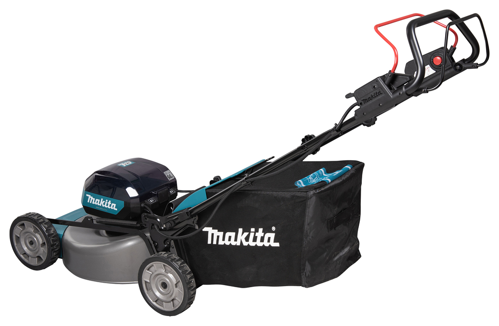 Akumuruniiduk 40Vmax XGT, 2X5,0Ah Li-ion DC40RC, BL-mootor, 53cm, Iseliikuv, 4/1 (Niitmine, Kogumine, Multsimine, Külgväljavise) Metallist korpus! – Makita