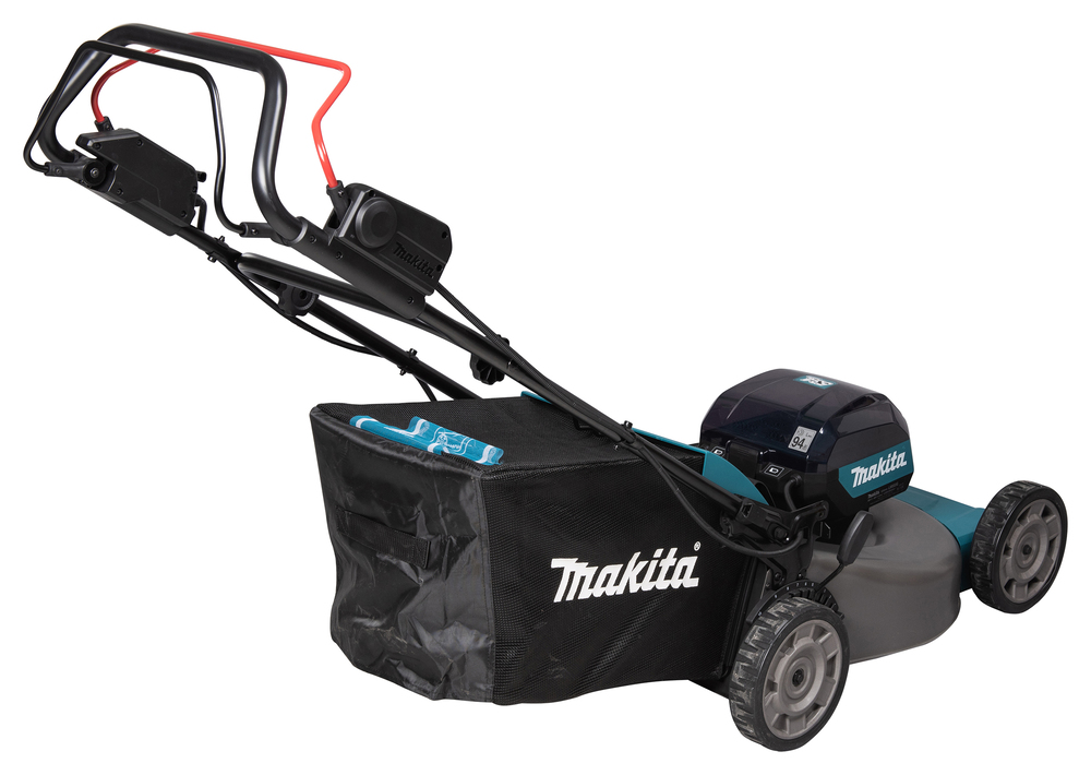 Akumuruniiduk 40Vmax XGT, 2X5,0Ah Li-ion DC40RC, BL-mootor, 53cm, Iseliikuv, 4/1 (Niitmine, Kogumine, Multsimine, Külgväljavise) Metallist korpus! – Makita