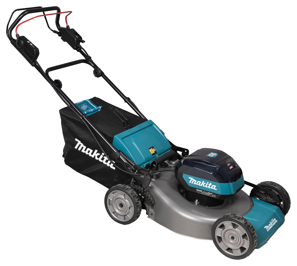 Akumuruniiduk 40Vmax XGT, 2X5,0Ah Li-ion DC40RC, BL-mootor, 53cm, Iseliikuv, 4/1 (Niitmine, Kogumine, Multsimine, Külgväljavise) Metallist korpus! – Makita