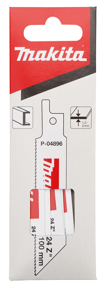 Univ.saeterad BIM 100X0.9mm (24TPI), 5tk, metal /metall plaadid 1.2-2.0mm – Makita