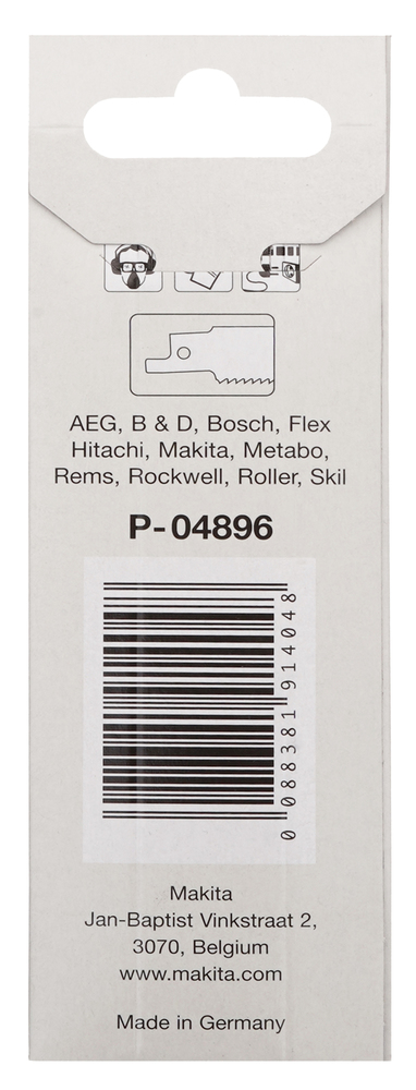 Univ.saeterad BIM 100X0.9mm (24TPI), 5tk, metal /metall plaadid 1.2-2.0mm – Makita