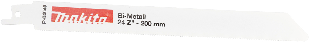 Univ.saeterad BIM 200X0.9mm (24TPI), 5tk, metal /metall plaadid 1.2-3.0mm – Makita
