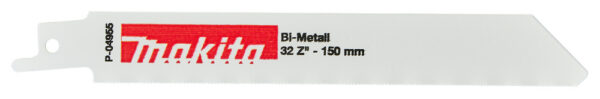 Univ.saeterad BIM 150X0.9mm (32TPI), 5tk, metal /metall plaadid 0.7-1.2mm – Makita