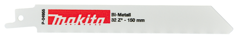 Univ.saeterad BIM 150X0.9mm (32TPI), 5tk, metal /metall plaadid 0.7-1.2mm – Makita