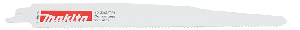 Univ.saeterad BIM 255x2.5mm (10Tpi) (3tk.) puu-met, lammutustööd, päästetööd – Makita