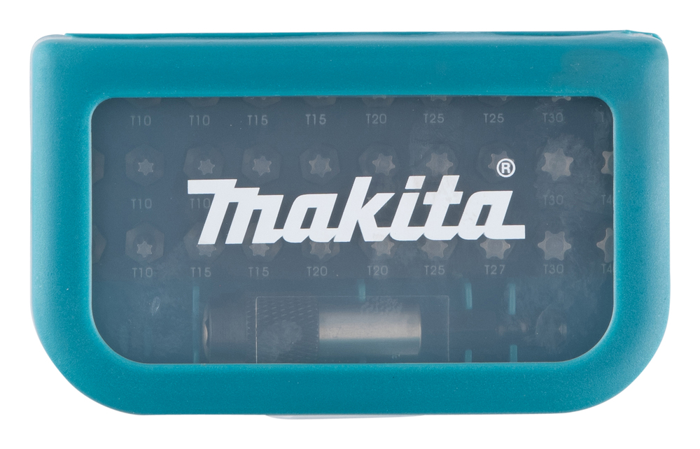 Otsakute kmpl. torx 30- osal.+ magn. hoidik (T7;T8;T9;T10;T15;T20;T25;T27;T30;T40) ei ole riputatavas pakendis – Makita