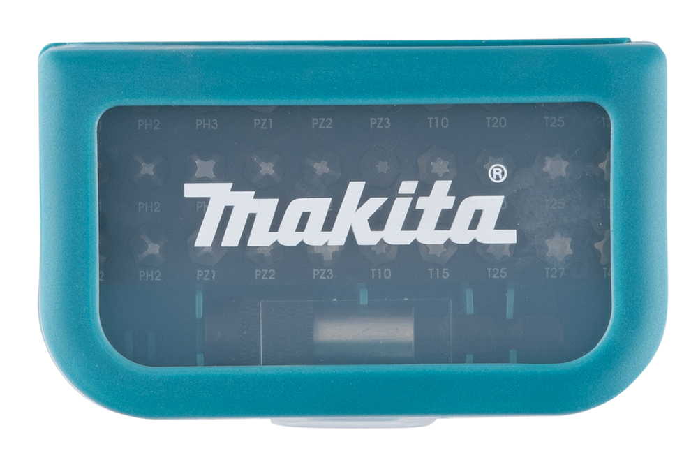 Otsakute kmpl. 30- osal.+ magn. hoidik (PH1; PH2; PH3; PZ1; PZ2, PZ3; T8; T10; T15; T20; T25;T27; T30; T40)EI ole riputatavas pakendis – Makita