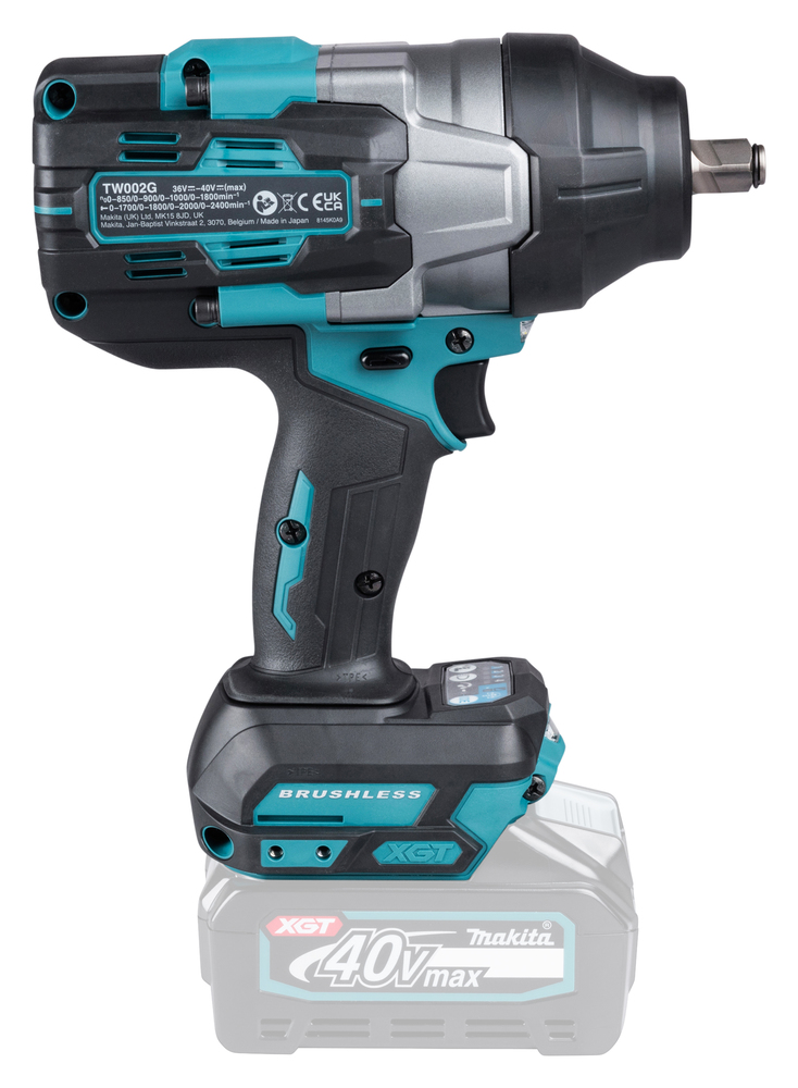 Akulöökmutrikeeraja XGT, 1/2", 1700Nm, 2xLED, Harjavaba mootor, Z-mudel, Ilma akude ja laadijata! – Makita