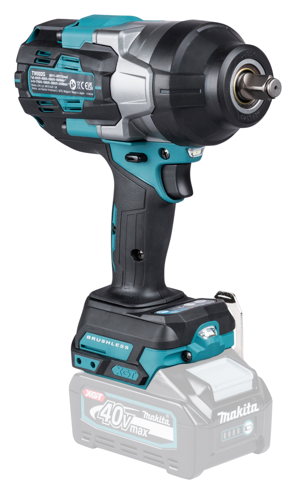 Akulöökmutrikeeraja XGT, 1/2", 1700Nm, 2xLED, Harjavaba mootor, Z-mudel, Ilma akude ja laadijata! – Makita