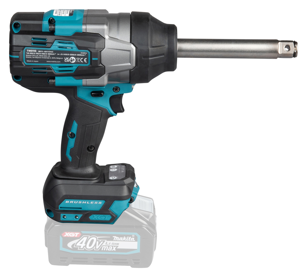 Akulöökmutrikeeraja XGT, 3/4", 1500Nm, 2xLED, Harjavaba mootor, Z-mudel, Ilma akude ja laadijata! – Makita