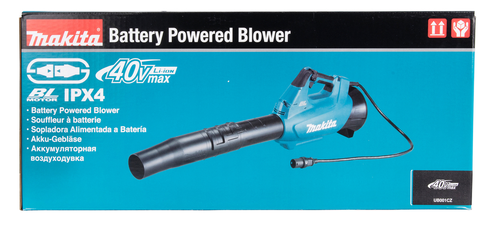 Akupuhur, 36V-40Vmax, BL-mootor, 17,6 m³/min, 0-24 000min-1, 2,6kg, Ilma akude ja laadijata! – Makita
