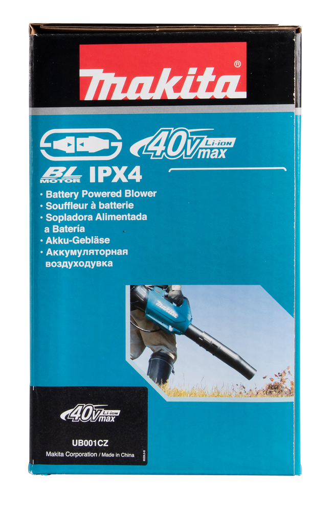 Akupuhur, 36V-40Vmax, BL-mootor, 17,6 m³/min, 0-24 000min-1, 2,6kg, Ilma akude ja laadijata! – Makita