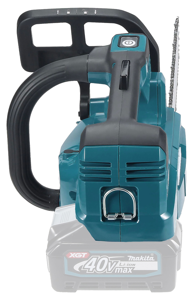 Akukettsaag, 40Vmax XGT, BL-mootor 350mm, 24.8 m/s. (ülakäepide) Ilma akude ja Laadijata – Makita