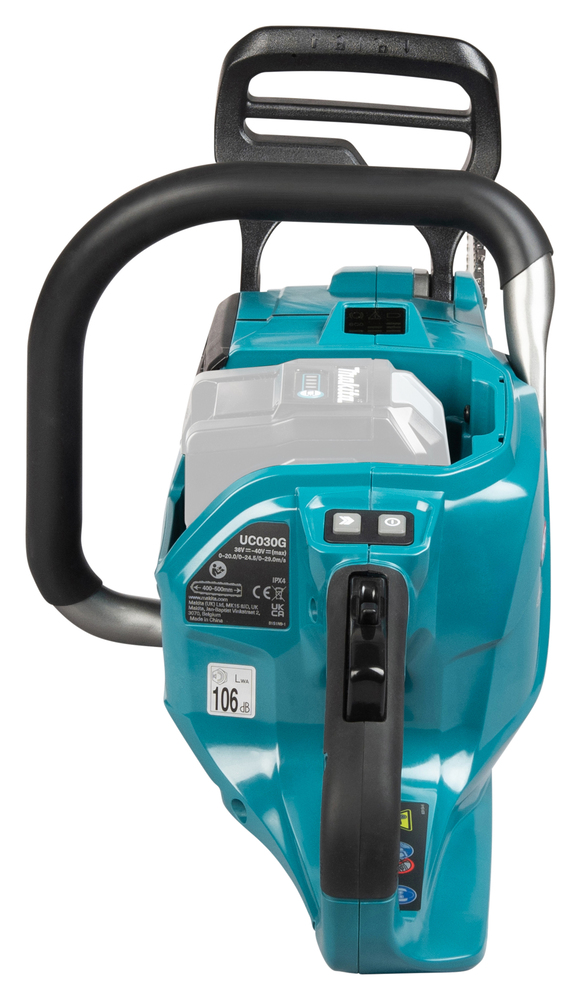 Akukettsaag, 40Vmax XGT, BL-mootor 400mm, 0-29,0 m/s. ilma akude ja laadijata! – Makita
