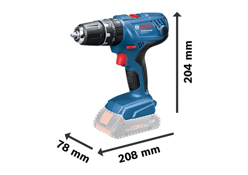 Akulöökpuurtrell Bosch Professional GSB 18 V-21 – Bosch Professional