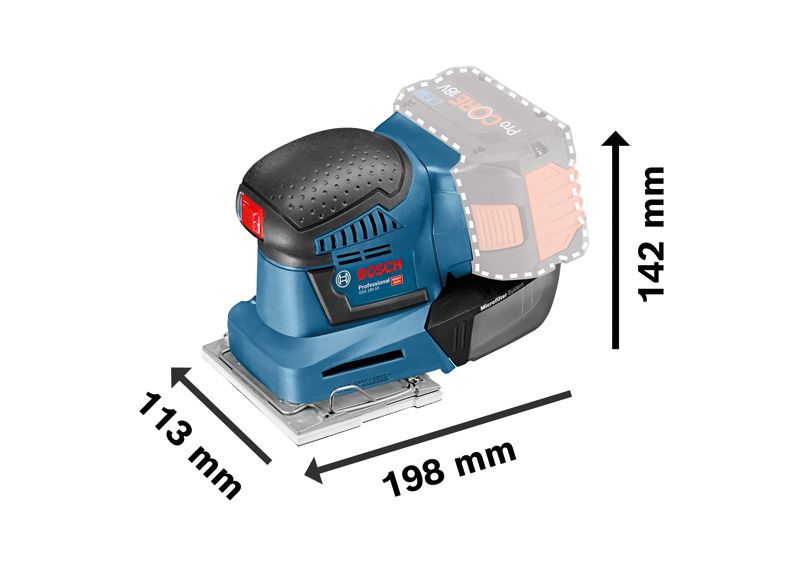 Taldlihvija Bosch Professional GSS 18 V-10 – Bosch Professional