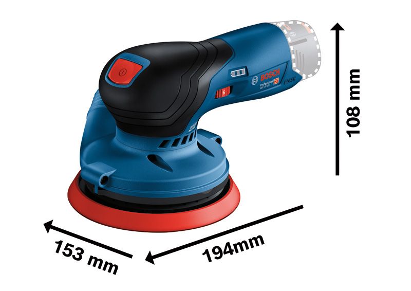Ekstsentriklihvija Bosch Professional GEX 12 V-125 – Bosch Professional