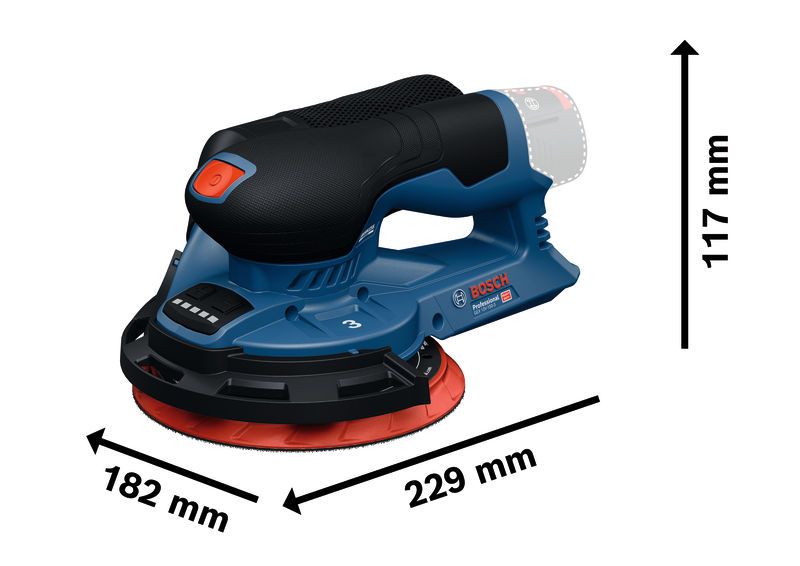 Ekstsentriklihvija Bosch Professional GEX 12V-150-3 – Bosch Professional