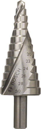 Astmeline puur HSS, varre läbimõõt 10 mm, astme läbimõõt (vahemik) 6-30 mm Bosch Professional – Bosch Professional