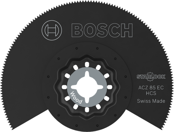Segmentsaeketas puidule ACZ 85 EC, 85 mm, 1 tk, Starlock Bosch Professional – Bosch Professional