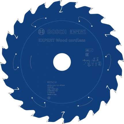 Saeketas puidule Expert for Wood 210x30x2/1.4x24T Bosch Professional – Bosch Professional