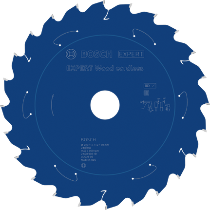Saeketas puidule Expert for Wood 216x30x1.7/1.2x24T Bosch Professional – Bosch Professional