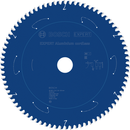 Saeketas alumiiniumile Expert for Aluminium 250x30x2.4/1.8x78T Bosch Professional – Bosch Professional