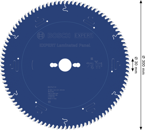 Saeketas Laminated Panel 300 x 30 x 3,2 mm, Z96 Bosch Professional – Bosch Professional