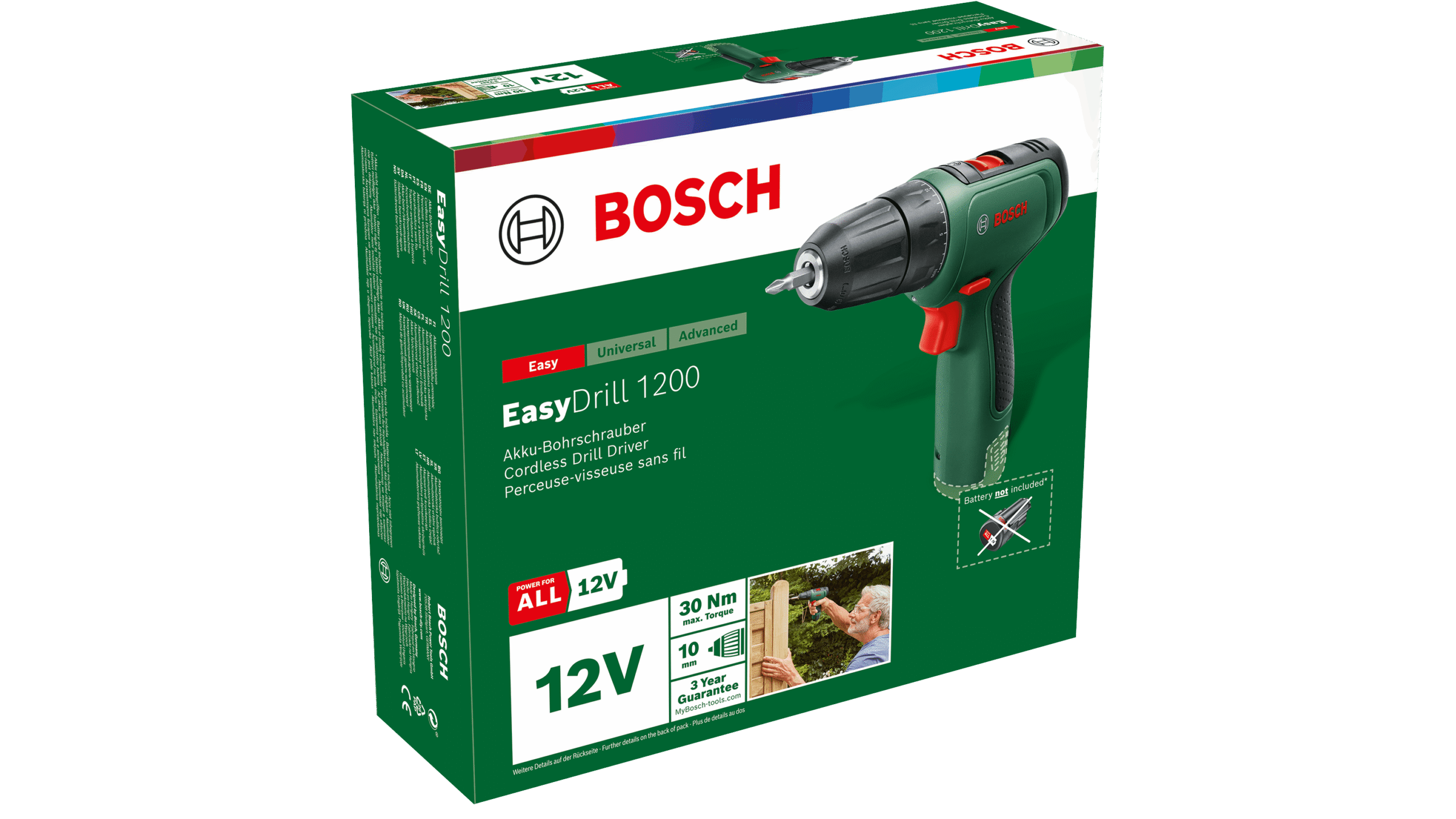 Akukruvikeeraja Bosch EasyDrill 1200 – Bosch
