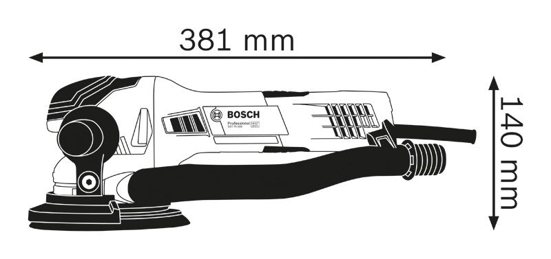 Ekstsentriklihvija Bosch Professional GET 75-150 – Bosch Professional
