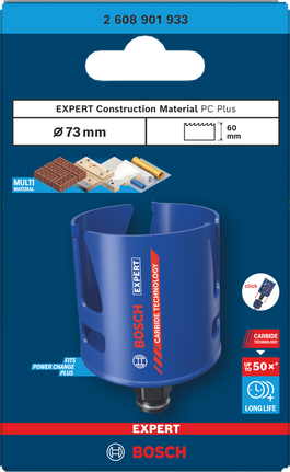 Bosch EXPERT Construction Material Power Change Plus augusaag, 73 x 60 mm – Bosch EXPERT