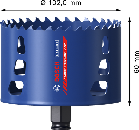 Bosch EXPERT Multi Material Power Change Plus augusaag, 102 x 60 mm – Bosch EXPERT