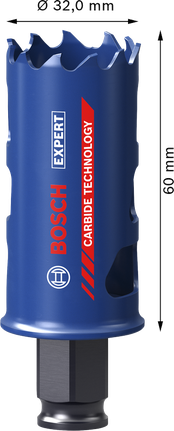 Bosch EXPERT Multi Material Power Change Plus augusaag, 32 x 60 mm – Bosch EXPERT