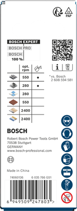 Bosch EXPERT Multi Material Power Change Plus augusaag, 32 x 60 mm – Bosch EXPERT
