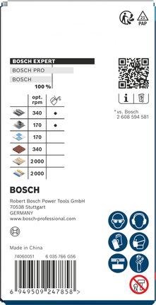 Bosch EXPERT Multi Material Power Change Plus augusaag, 51 x 60 mm – Bosch EXPERT