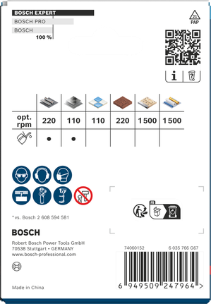 Bosch EXPERT Multi Material Power Change Plus augusaag, 80 x 60 mm – Bosch EXPERT
