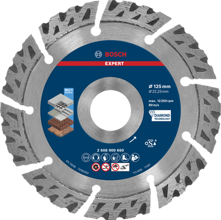 Bosch EXPERT Multi Material teemantlõikeketas, 125 x 22,23 x 2,2 x 12 mm – Bosch EXPERT