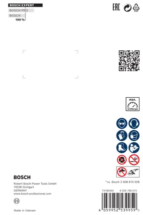 Bosch EXPERT Multi Material teemantlõikeketas, 125 x 22,23 x 2,2 x 12 mm – Bosch EXPERT