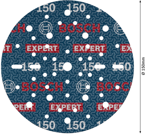 Bosch EXPERT O780 Foil lihvketas, 150 mm, G150 – Bosch EXPERT
