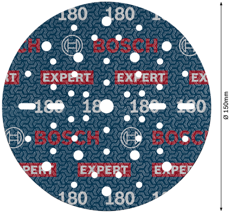 Bosch EXPERT O780 Foil lihvketas, 150 mm, G180 – Bosch EXPERT