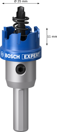 Augusaag plekile EXPERT Sheet Metal, 25 × 5 mm Bosch EXPERT – Bosch EXPERT