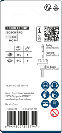 Augusaag plekile EXPERT Sheet Metal, 25 × 5 mm Bosch EXPERT – Bosch EXPERT