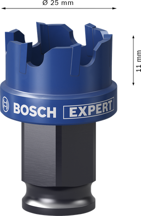 Augusaag plekile EXPERT Sheet Metal Power Change Plus, 25 x 5 mm Bosch EXPERT – Bosch EXPERT